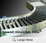 Bend Roller Conveyor Systems Manufacturer in Noida